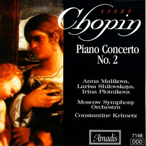 อัลบัม Chopin: Piano Concerto No. 2 / Liszt: Piano Concertos Nos. 1-2 ศิลปิน Konstantin Krimetz