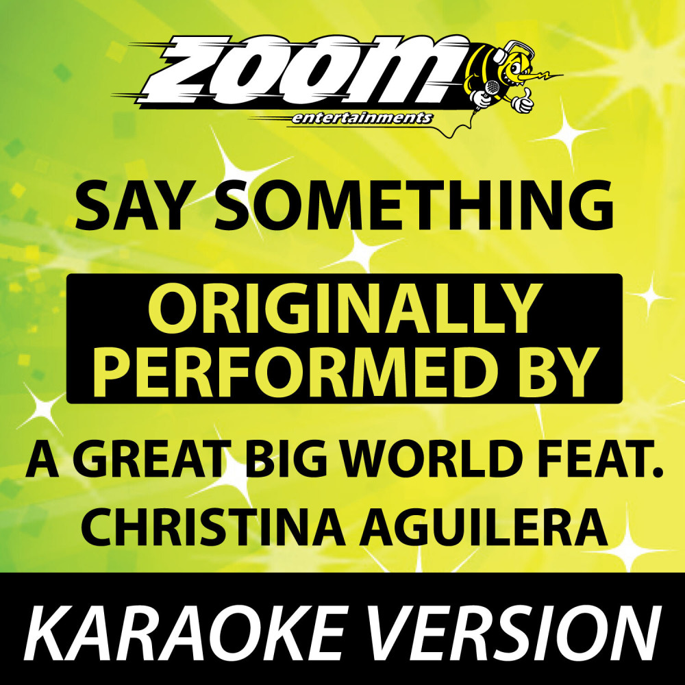 Say Something (Karaoke Version)