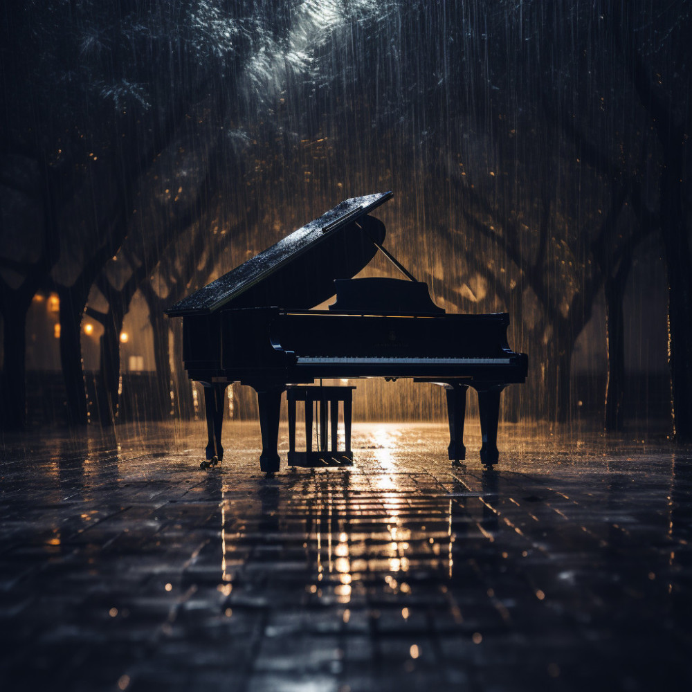 Melodías Serenas Del Estudio De Las Gotas De Lluvia