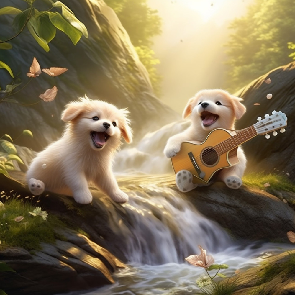 Dog's Blaze of Musical Delight