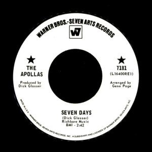 ดาวน์โหลดและฟังเพลง Seven Days พร้อมเนื้อเพลงจาก THE APOLLAS