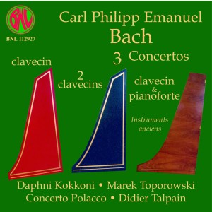 Album C. P. E. Bach: 3 Concertos sur instruments anciens from 