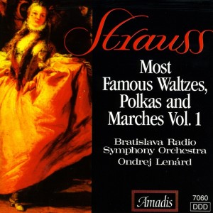 Bratislava CSR Symphony Orchestra的專輯Strauss Ii, J.: Most Famous Waltzes, Polkas and Marches, Vol. 1