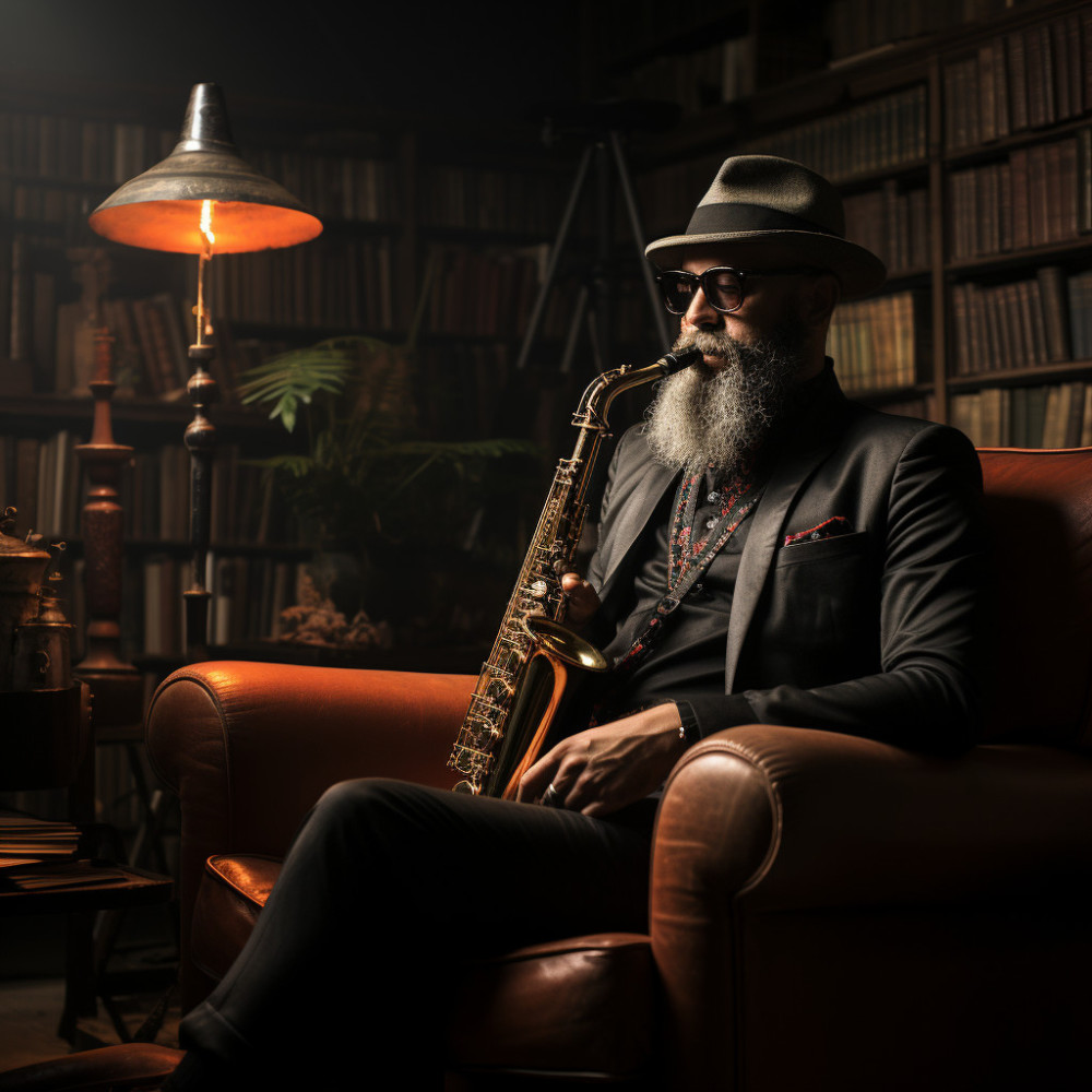 Jazz De Estados De Ánimo De Libros Tranquilos