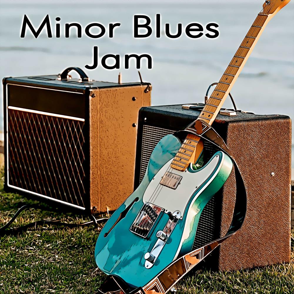 Gem | Smooth Minor Blues Guitar Jam Track (G#m)