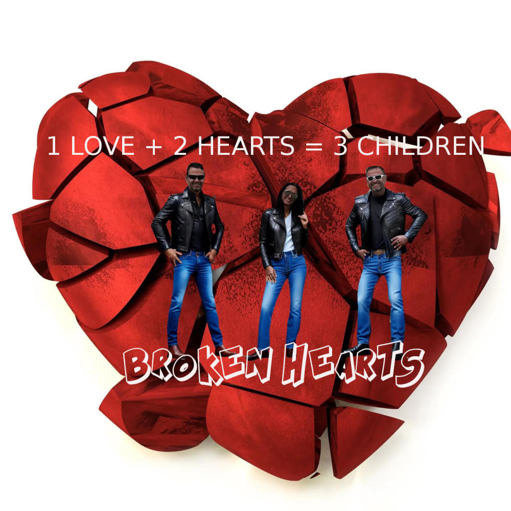 1 LOVE + 2 HEARTS = 3 CHILDREN