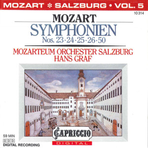 Mozart: Symphonien Nos. 23, 24, 25, 26, 50
