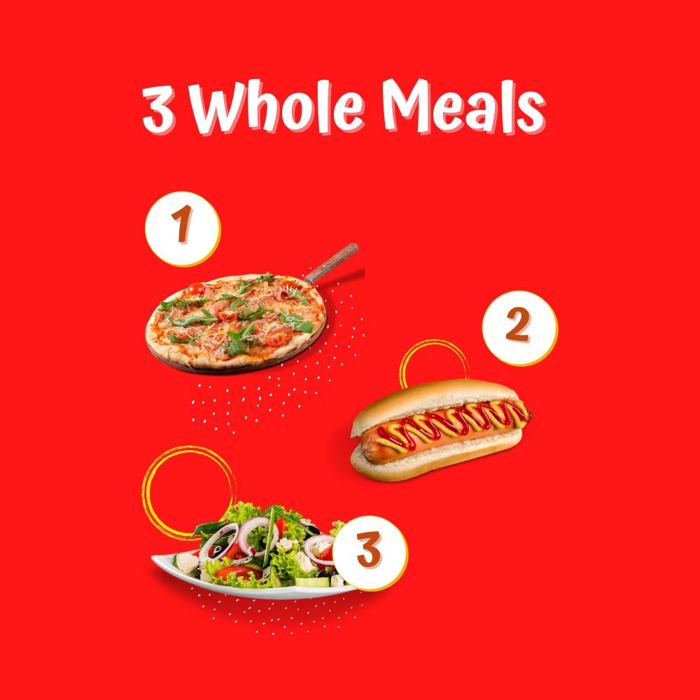 3 Whole Meals (Explicit)