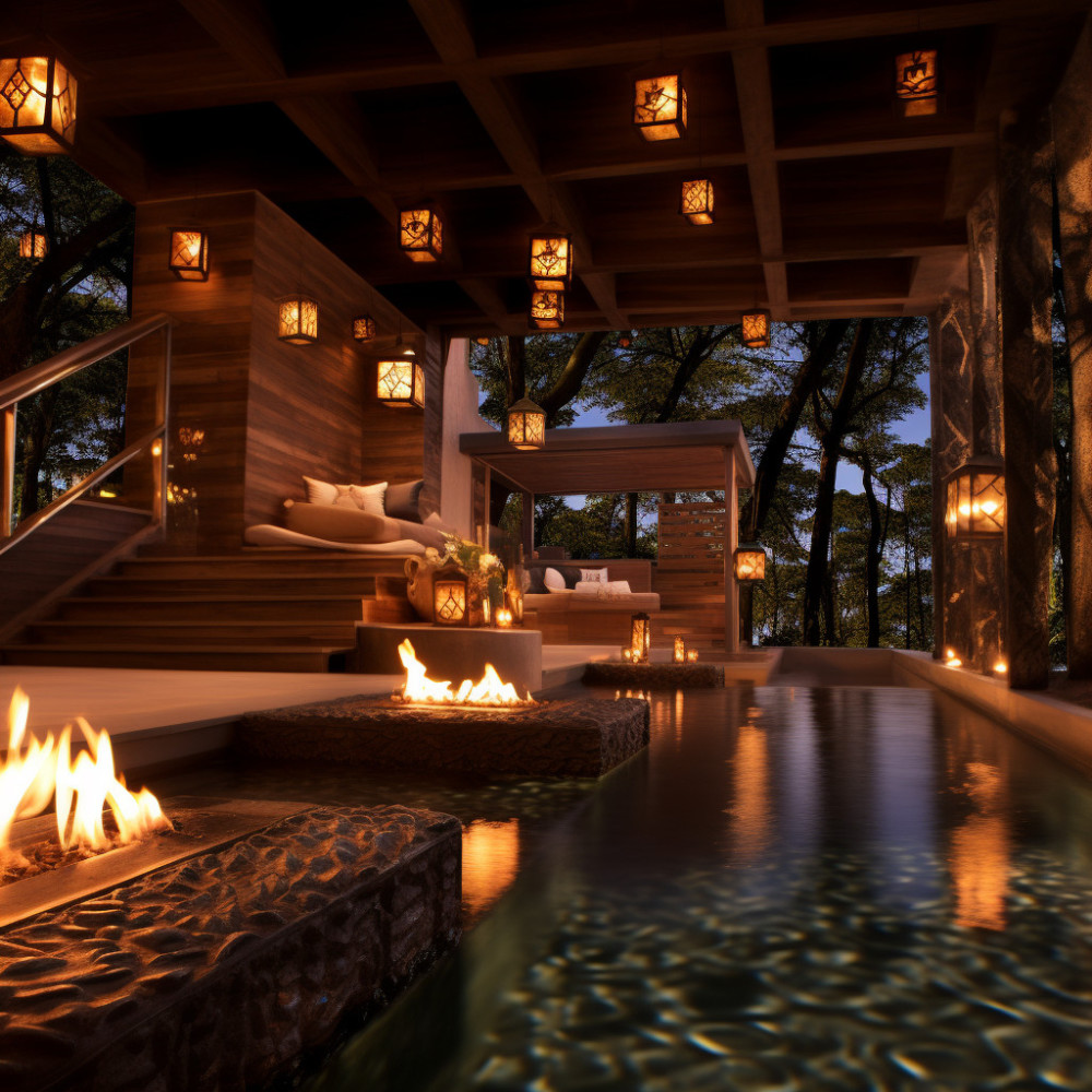 Ambient Fire Spa Serenity