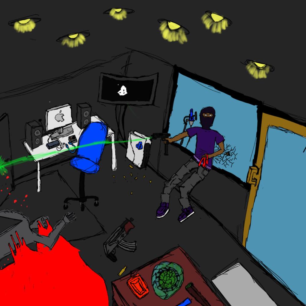 Crash in tha stu (feat. Toofat troub) (Explicit)