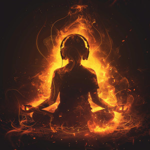 Flame Meditation Harmony: Peaceful Chords