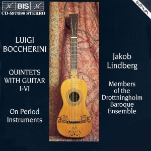 อัลบัม Boccherini: Guitar Quintets ศิลปิน Jakob Lindberg