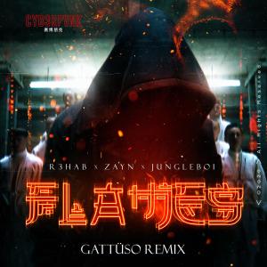 Dengarkan lagu Flames (GATTÜSO Remix) nyanyian R3hab dengan lirik