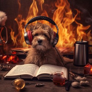 Dogs Binaural Fire: Soothing Warmth Rhythms