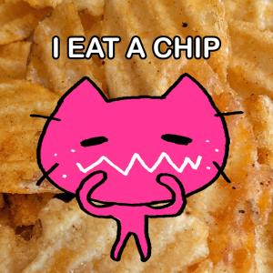 ดาวน์โหลดและฟังเพลง i eat a chip พร้อมเนื้อเพลงจาก little purr man