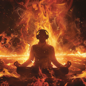Meditation Music Solitude的專輯Fire Calm: Meditative Ember Sounds