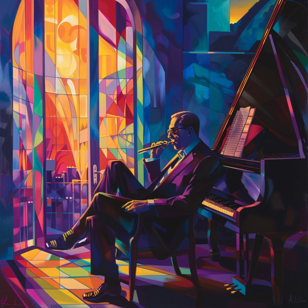 Ritmo Suave De Música De Jazz En El Salón