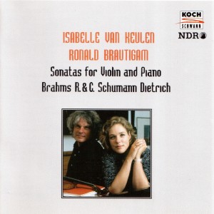 Isabelle van Keulen的专辑Brahms - Dietrich - Clara Schumann (Sonatas for Violin and Piano)