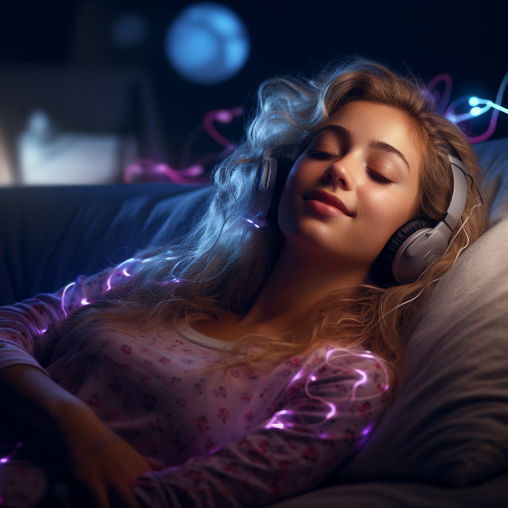 Armonía De Meditación Nocturna De Lofi