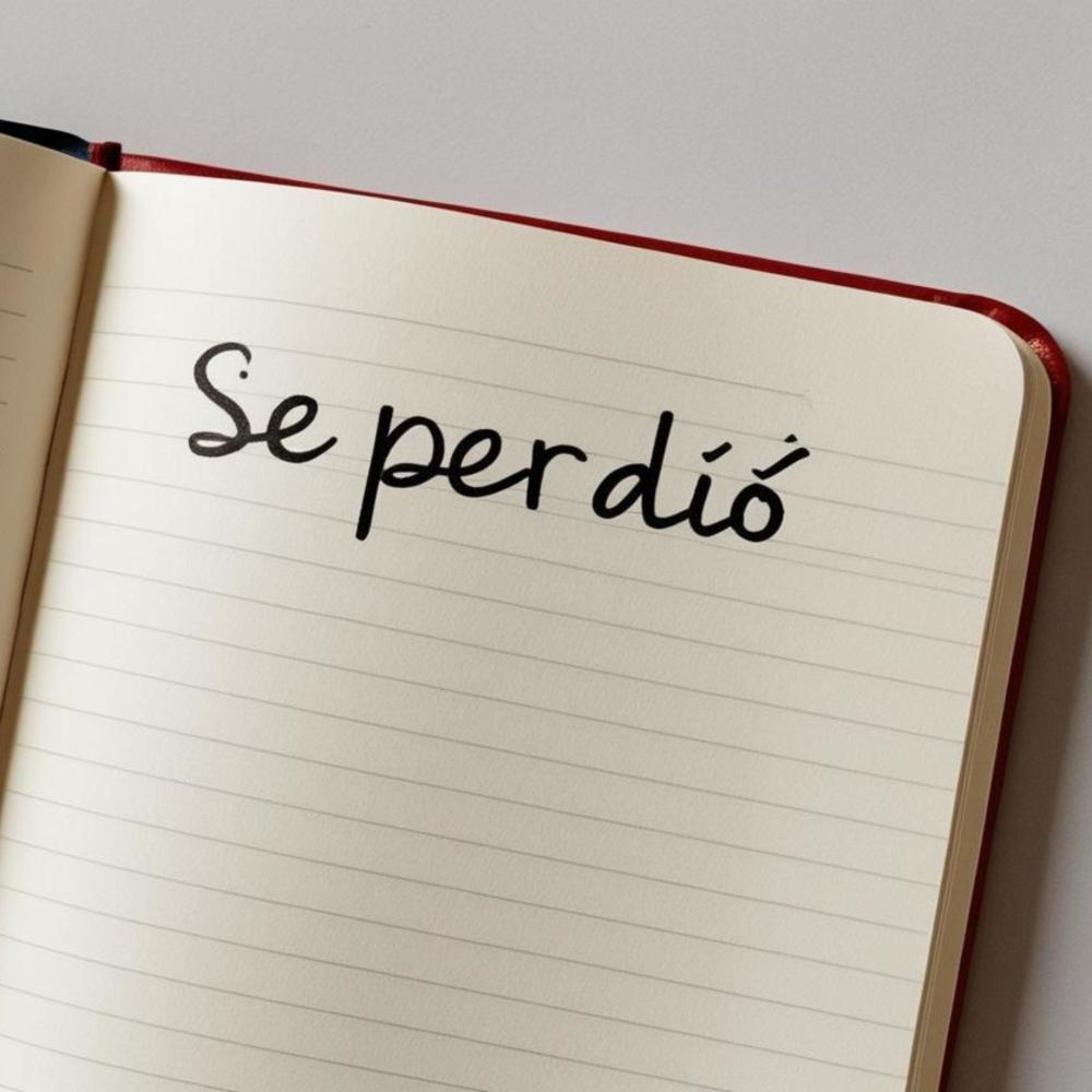 Se perdió