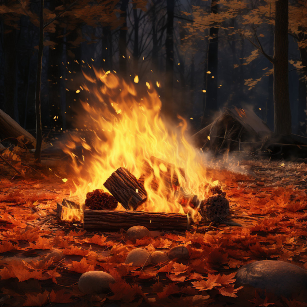 Dog's Calm by the Hearth