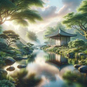 Zen Méditation Ambiance的专辑Zen Oasis (A Musical Journey Through Nature's Serenity for Deep Relaxation and Meditation)