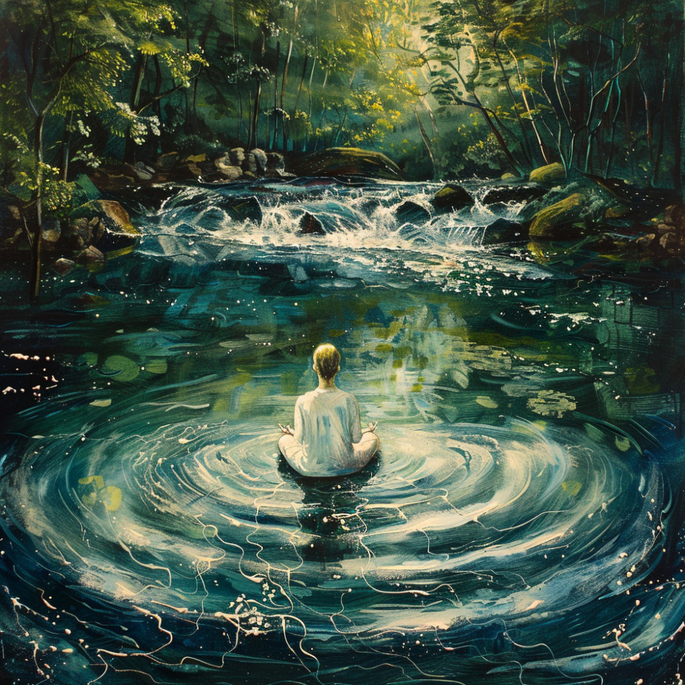 Peaceful Flow Embrace