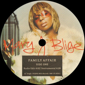 收聽Mary J. Blige的Family Affair (A Cappella)歌詞歌曲