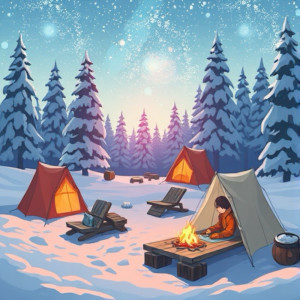 收听Noxh的snow camping歌词歌曲