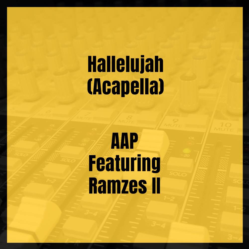 Hallelujah (Acapella) (Explicit) (Acapella|Explicit)