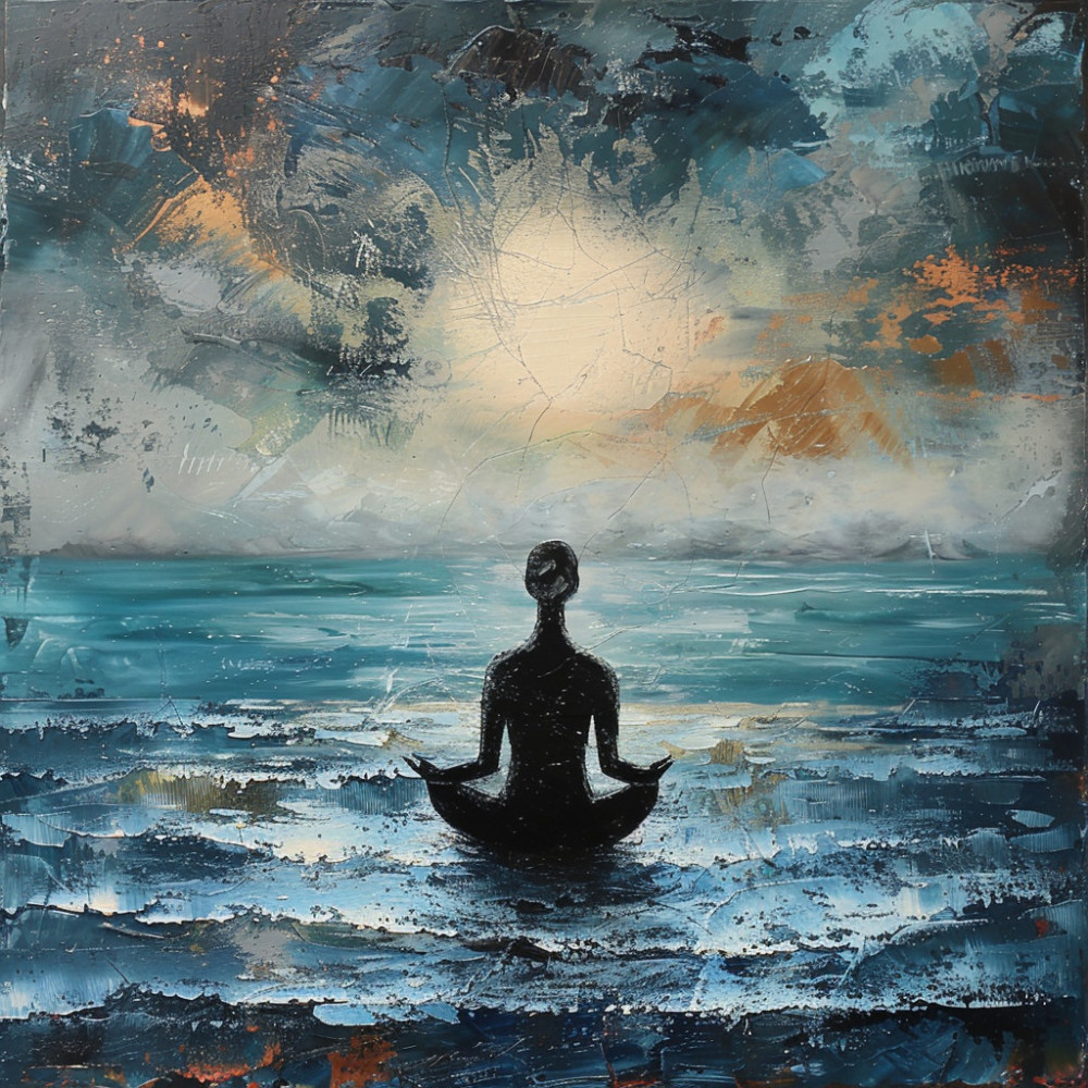 Atentas Corrientes Del Océano Zen