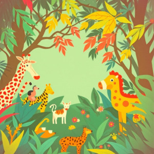 Listen to Walking around the Zoo song with lyrics from Los Ninos