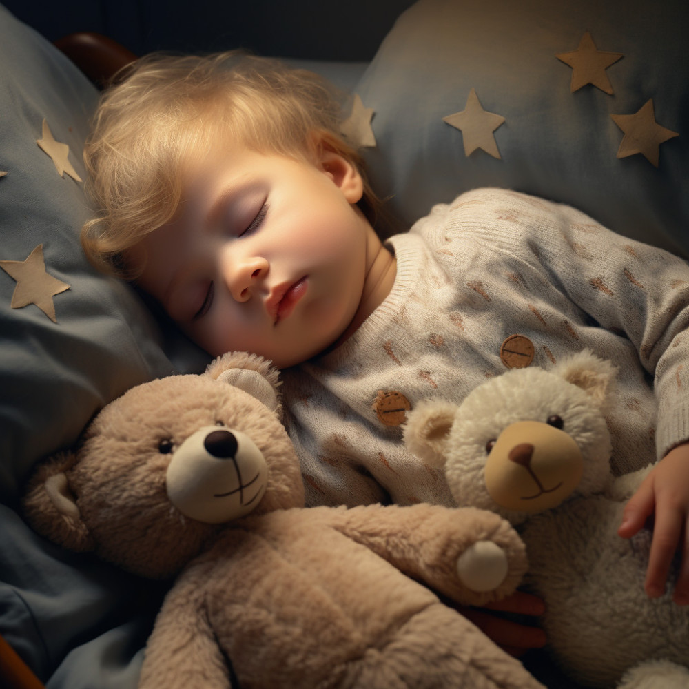 Baby's Calm Sleep in Melodic Embrace
