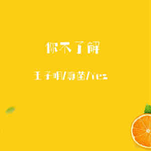 Listen to 你不了解 song with lyrics from 王子明