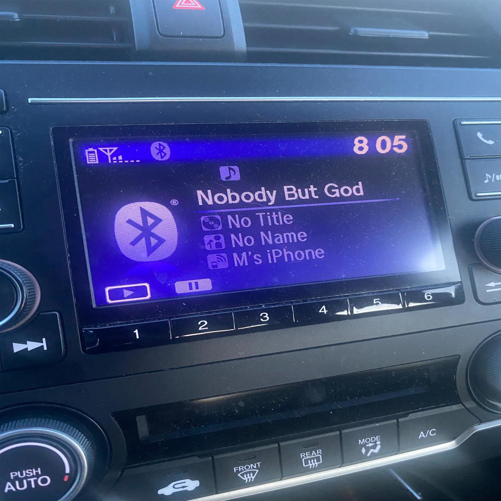 Nobody But God