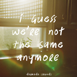 收聽Dokkodo Sounds的I Guess We're Not The Same Anymore歌詞歌曲