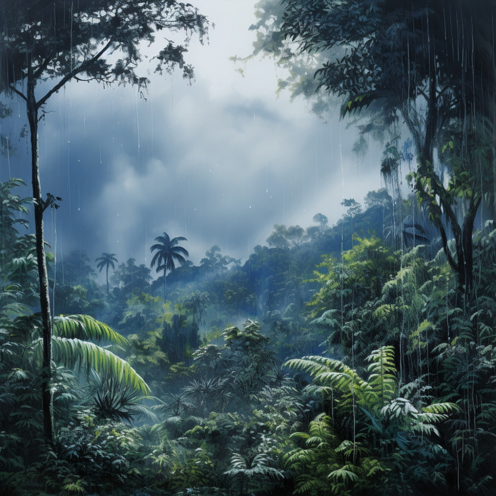 Binaural Rainfall in the Wilderness