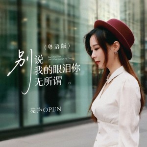 Album 别说我的眼泪你无所谓（粤语版） from 亮声open