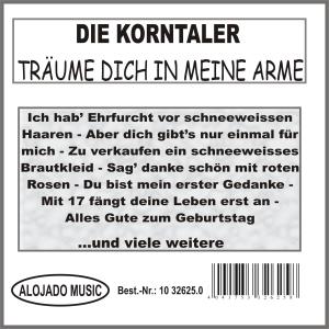 อัลบัม Träume dich in meine Arme ศิลปิน Die Korntaler
