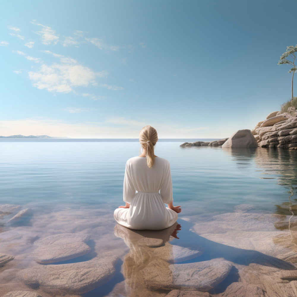 Serene Ocean for Mindful Calm