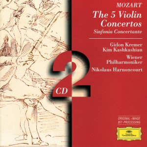 Wiener Philharmoniker的專輯Mozart: The 5 Violin Concertos; Sinfonia Concertante