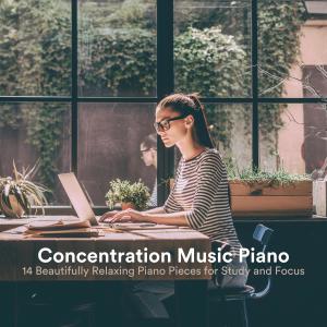 Album Concentration Music Piano: 14 Beautifully Relaxing Piano Pieces for Study and Focus oleh Christopher Somas