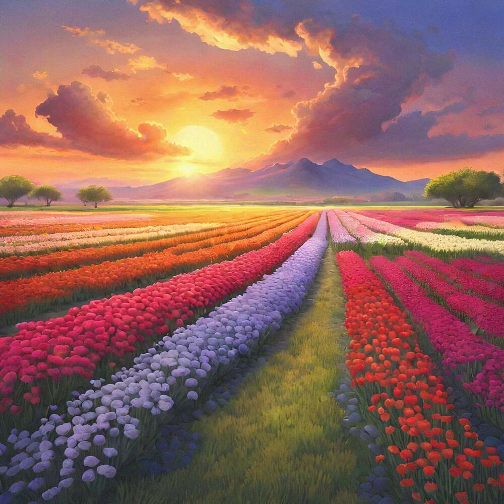 the smell of flowers