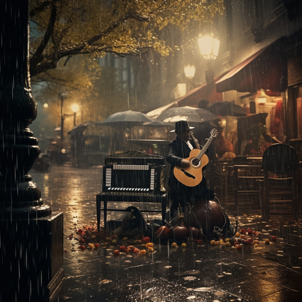 Rain Veils Silence