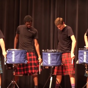 ดาวน์โหลดและฟังเพลง THE OFFICIAL Hot Scots drum line พร้อมเนื้อเพลงจาก DJ Drop