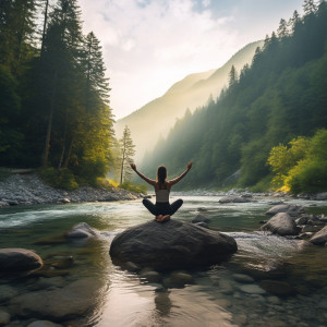 Flowing Asanas: Yoga by the Stream Nocturne dari Good Morning Music