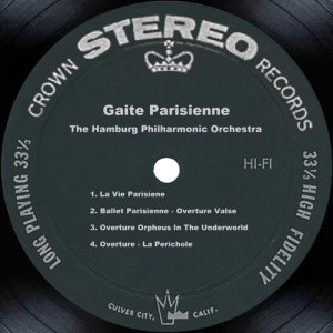 อัลบัม Gaite Parisienne ศิลปิน The Hamburg Philharmonic Orchestra