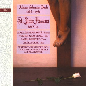 Album Bach: St John Passion from Brnensky Academicky Sbor
