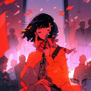 Lofi Playlist的专辑Saxophonic Sunsets and Cityscape Dreams