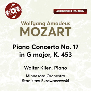 Walter Klien的專輯Mozart: Piano Concerto No. 17 in G Major, K. 453